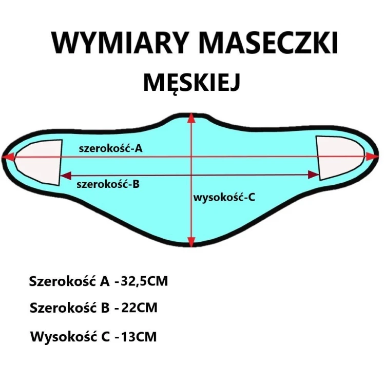 Maska ochronna elastyczna na twarz multicamo Haasta męska-224419