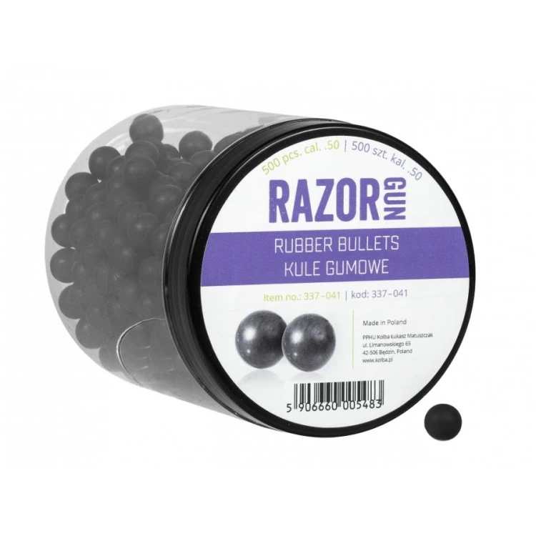 Kule gumowe RazorGun .50 500 szt. do  HDR50 HDP50-224519