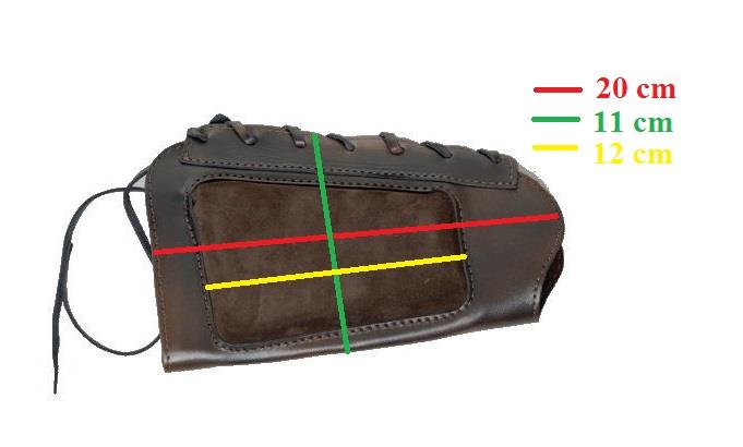 Ładownica skórzana do kniejówki na kolbę - kulowa-224833