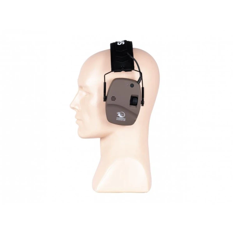 Słuchawki aktywne RealHunter ACTiVE ProShot BT brąz-225569