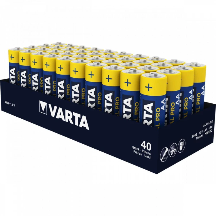 Bateria VARTA INDUSTRIAL AA LR06 luz-225587