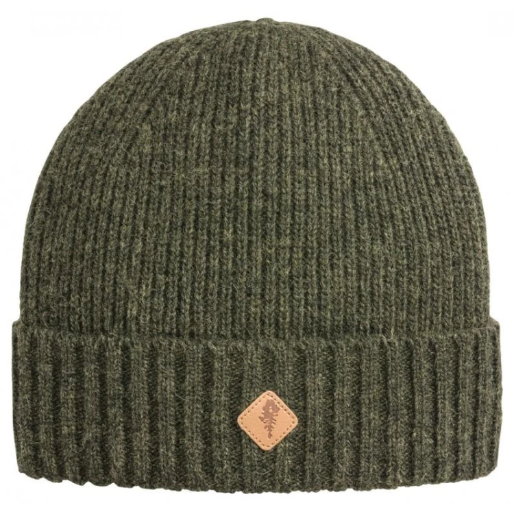 Czapka zimowa wełniana Pinewood Wool 1121-194 zieleń mchu-225589