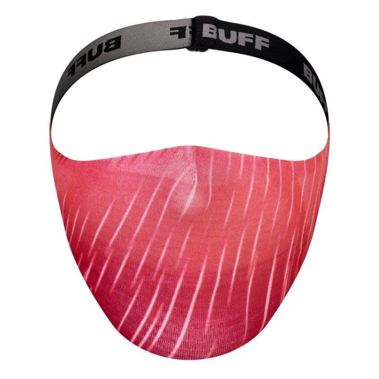 Maseczka antybakteryjna Buff Keren Flash Pink z wyjmowanym filtrem-225657