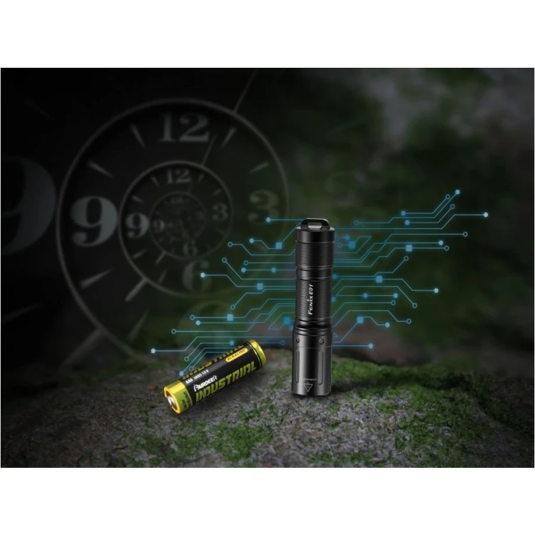 Latarka diodowa Fenix E01 V2.0 black, 100 lm kieszonkowa-225917