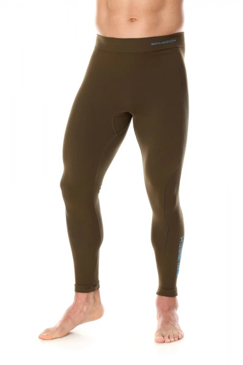 Spodnie termiczne Brubeck THERMO khaki LE12760-226309