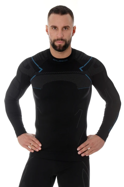 Bluza termiczna Brubeck THERMO czarna LS1304M zima-226329