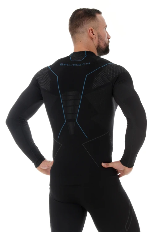 Bluza termiczna Brubeck THERMO czarna LS1304M zima-226330