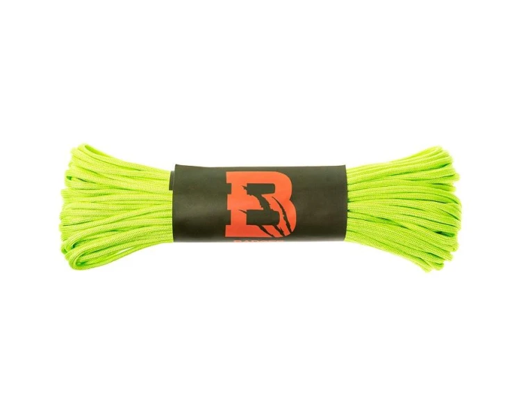 Linka Paracord spadochronowa Badger Outdoor neon yellow 30m-226666