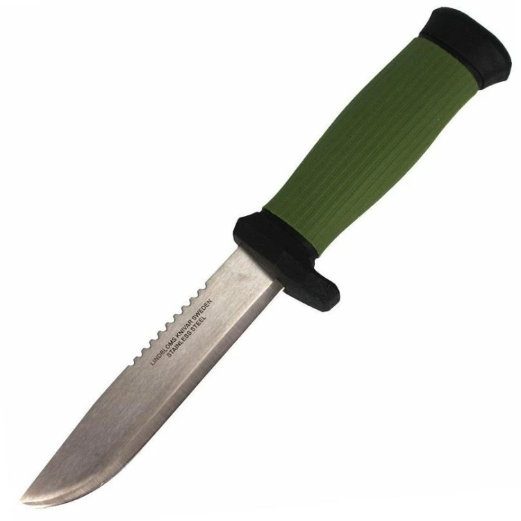 Nóż Lindbloms Hunting Olive 4000 myśliwski wędkarski-226668