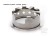 Kelly Kettle Trekker Kit SST stalowy (0.6 L) zestaw-226887