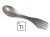 Light My Fire Spork O Titanium Kit etui-226994
