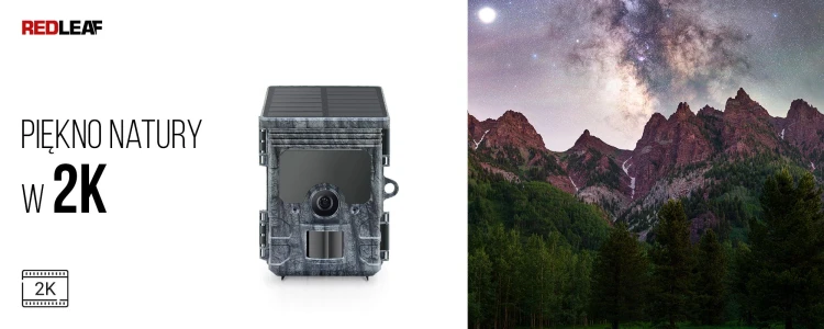 Fotopułapka z panelem słonecznym Redleaf RD7000 WiFi kamera-227069