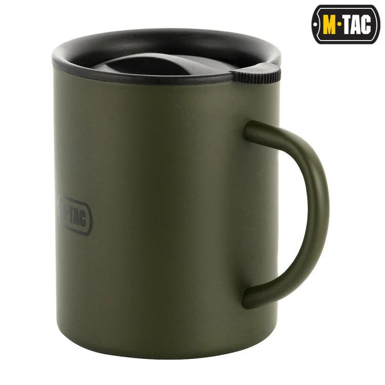 Kubek termiczny 400 ml M-Tac oliwkowy stalowy-227164