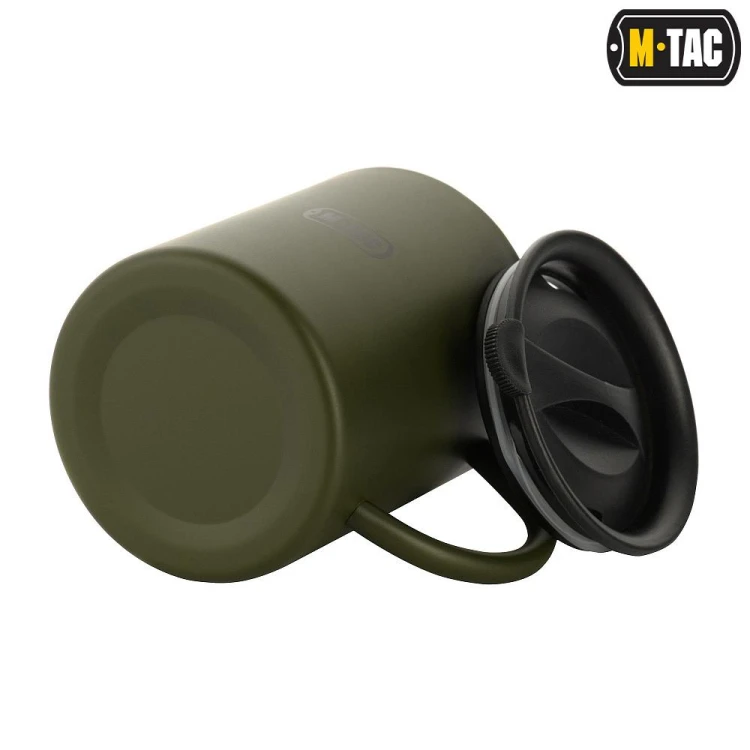 Kubek termiczny 400 ml M-Tac oliwkowy stalowy-227165