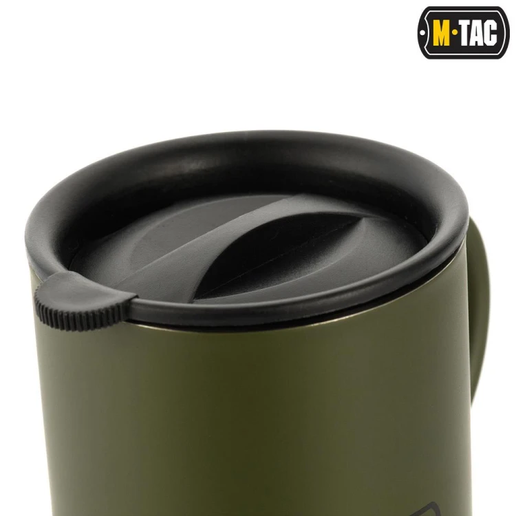 Kubek termiczny 400 ml M-Tac oliwkowy stalowy-227166