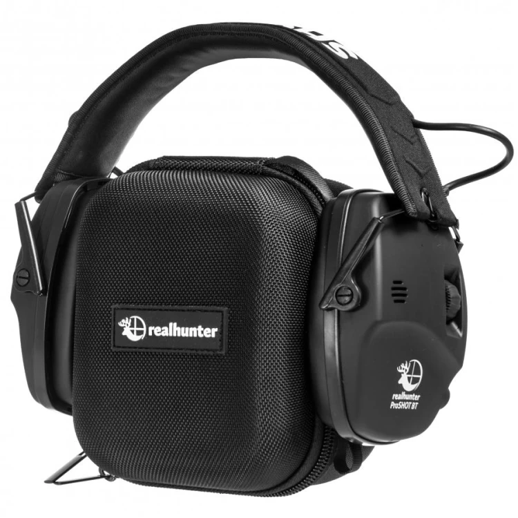 Słuchawki aktywne RealHunter ACTiVE ProShot BT czarne-227267