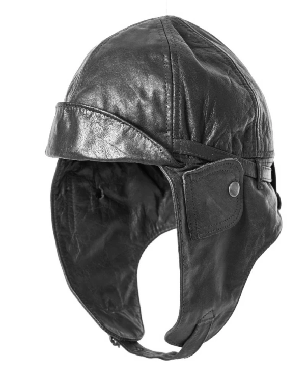 Pilotka skórzana - Czapka pilota skóra-215402