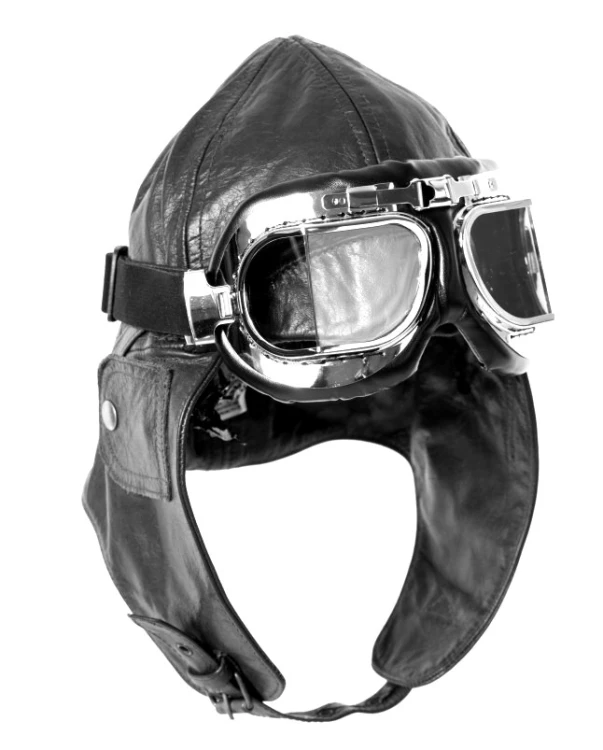 Pilotka skórzana - Czapka pilota skóra-215403