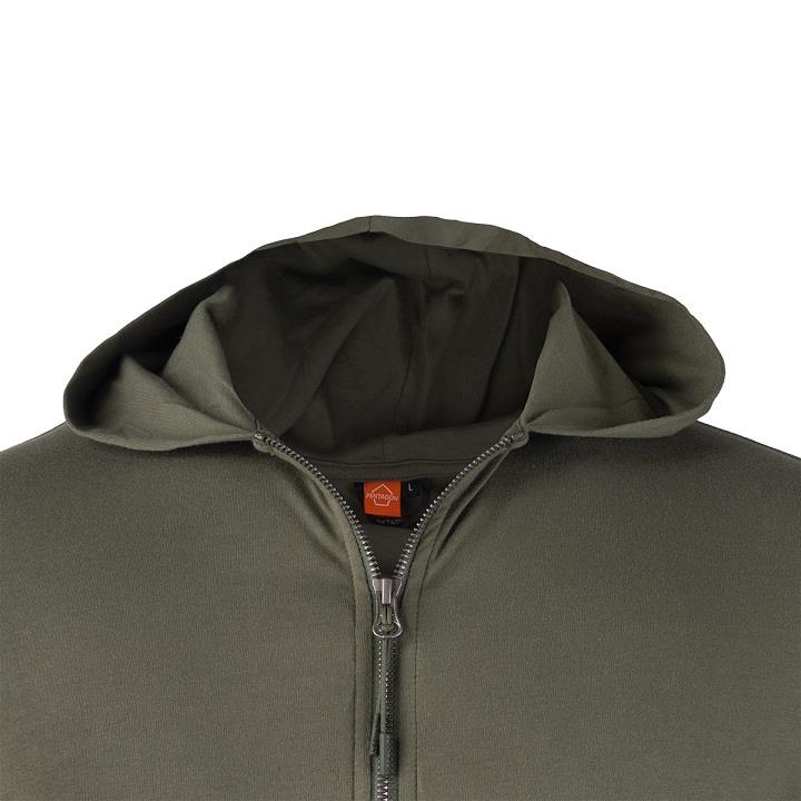 Bluza rozpinana z kapturem Pentagon Agis Ring Spun Cinder Olive K08043-06CG-227691