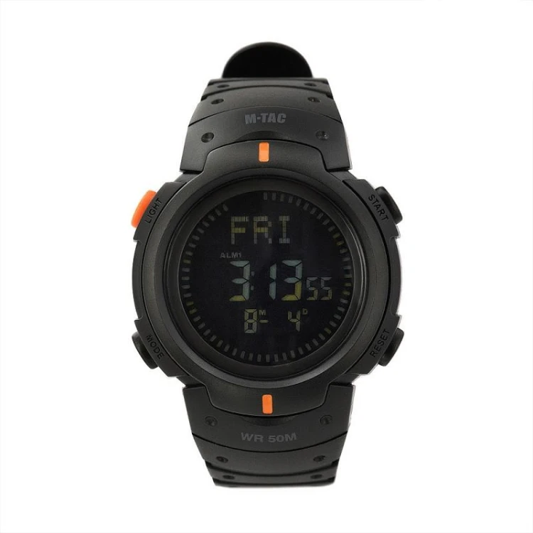 Zegarek taktyczny M-Tac z kompasem black 50003002-228406