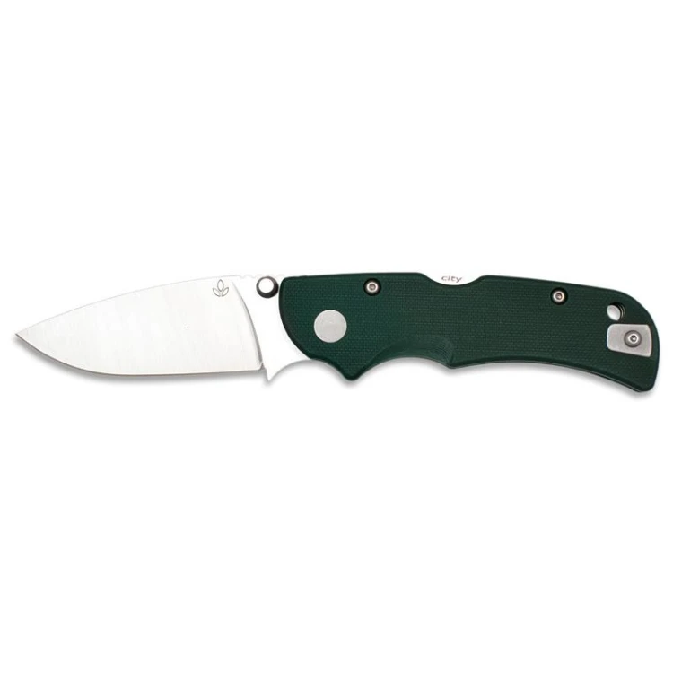Nóż Manly City Green 14C28N one hand 01ml080-228685