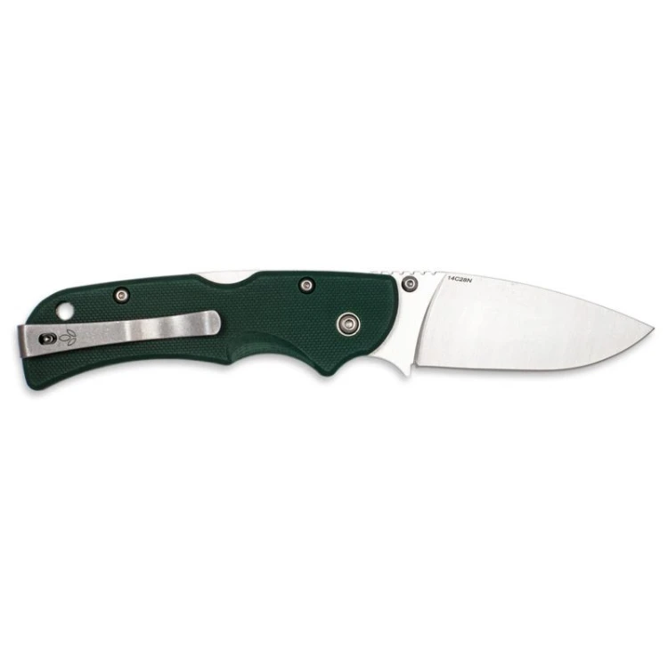 Nóż Manly City Green 14C28N one hand 01ml080-228686