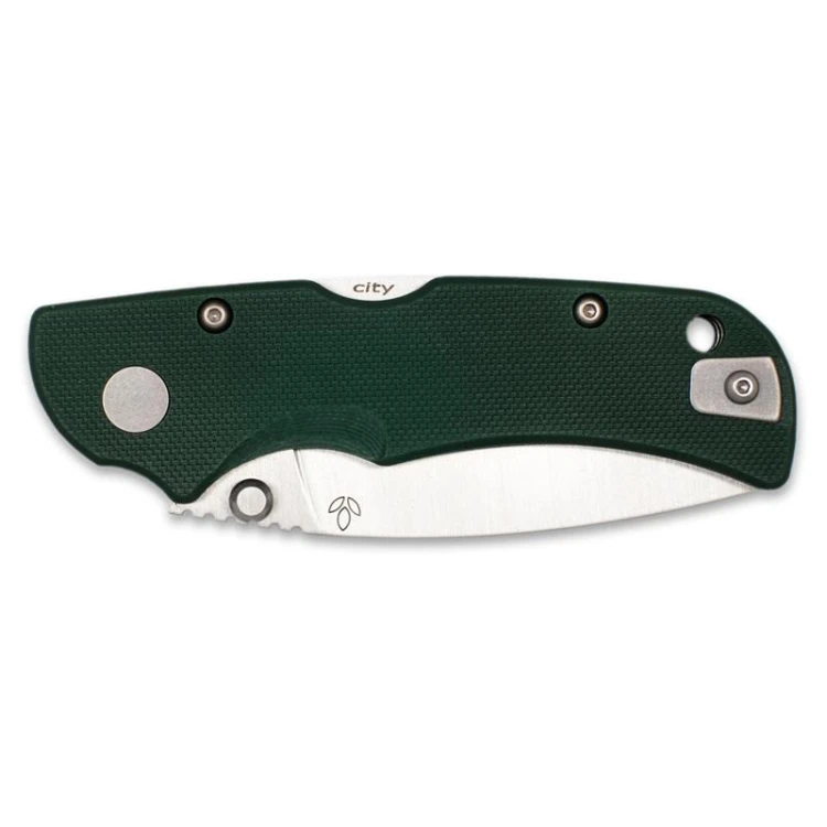 Nóż Manly City Green 14C28N one hand 01ml080-228688