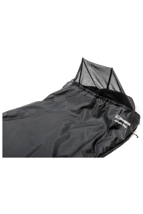 Lekki Śpiwór Jungle bag black Snugpak prawy zamek letni RZ 900g-228728