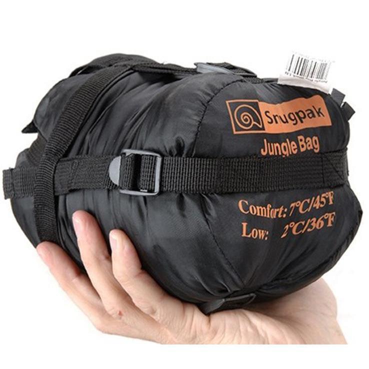 Lekki Śpiwór Jungle bag black Snugpak prawy zamek letni RZ 900g-228731