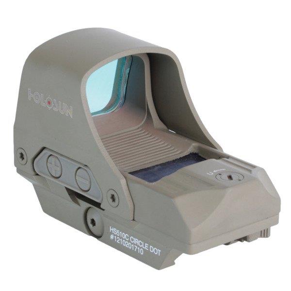 Holosun Kolimator Open Reflex HS510C Multi Reticle Solar Panel, Flat Dark Earth-228808