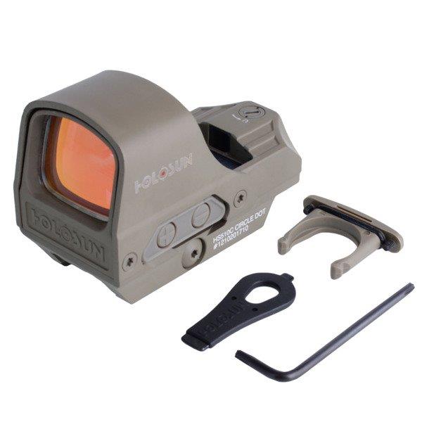 Holosun Kolimator Open Reflex HS510C Multi Reticle Solar Panel, Flat Dark Earth-228811