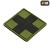 M-Tac naszywka Medic Cross Square 3D PVC olive emblemat-228919