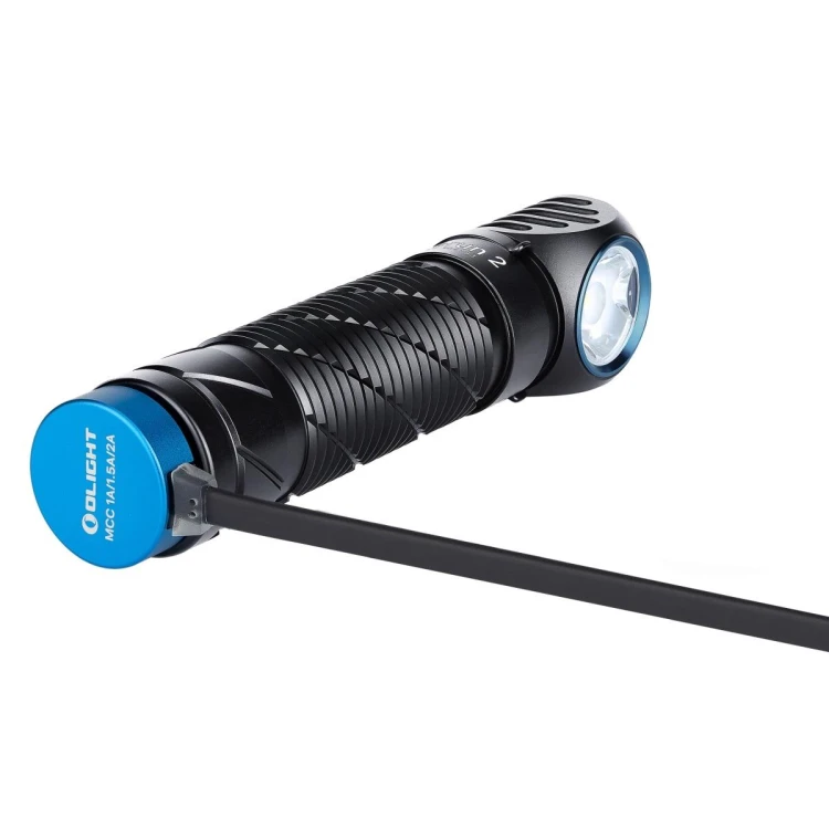 Latarka czołowa i kątowa Olight Perun 2 Cool White Kit z opaską - 2500 lm-229055