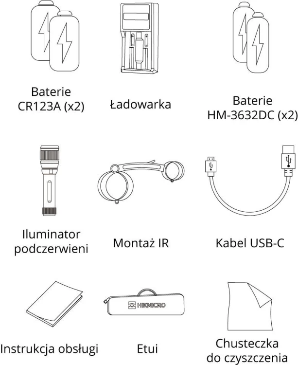 Celownik noktowizor HIKMICRO by HIKVISION Alpex A50T 850 nm-229314