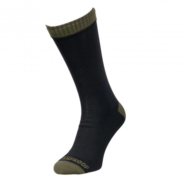 Skarpety wodoodporne DexShell Thermlite 40% wełny black olive-229465