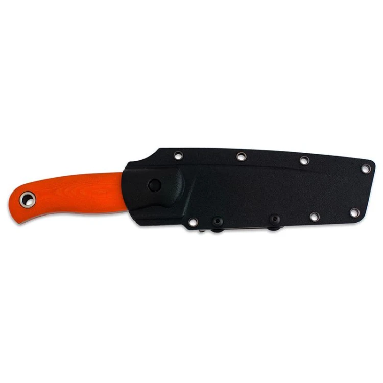 Nóż Manly Crafter orange D2 1.2379 G10 kabura kydex-229764