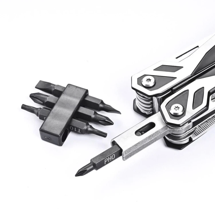Multitool AZYMUT Trohon, 12 narzędzi,  8 bitów, kabura-229824