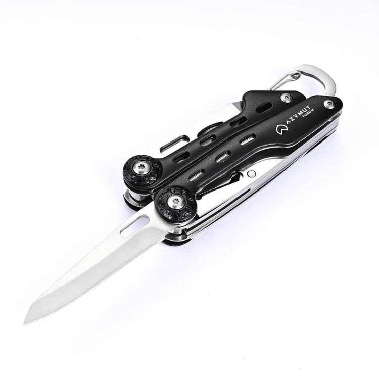 Multitool AZYMUT Turon, 10 narzędzi, karabinek, kabura-229831