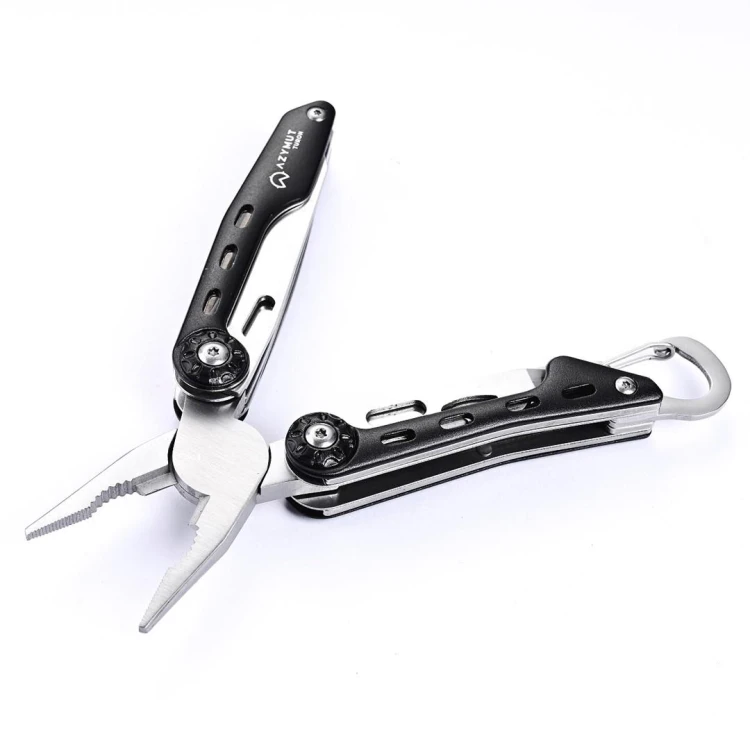 Multitool AZYMUT Turon, 10 narzędzi, karabinek, kabura-229832