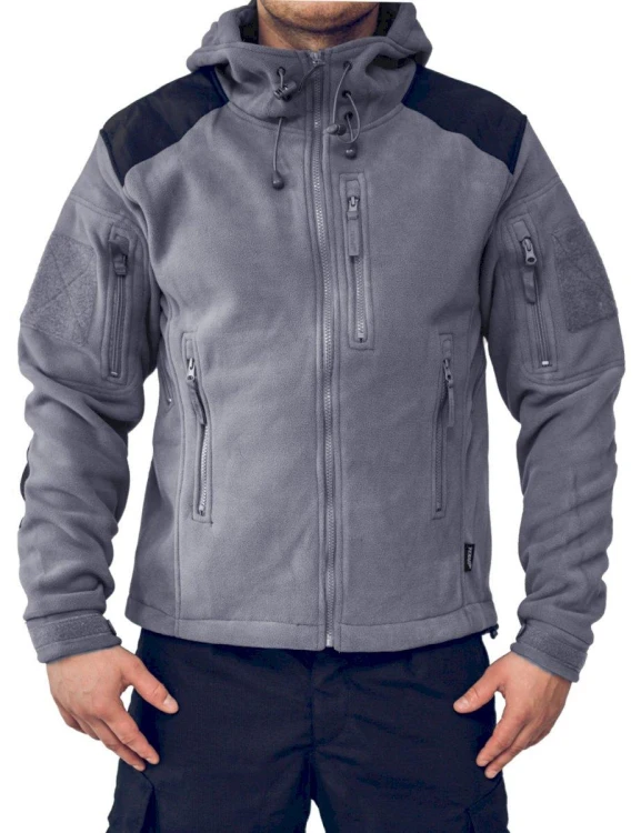 Polar militarny Husky Texar grey bluza polarowa szara-229969
