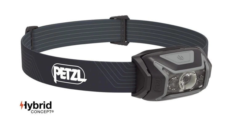 Latarka czołowa Petzl Actik szara 450 lm E063AA00-230084