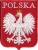 Naszywka Godło Orzeł POLSKA 43x50 BEZ RZEPA do przyszycia, wyprzedaż-230097