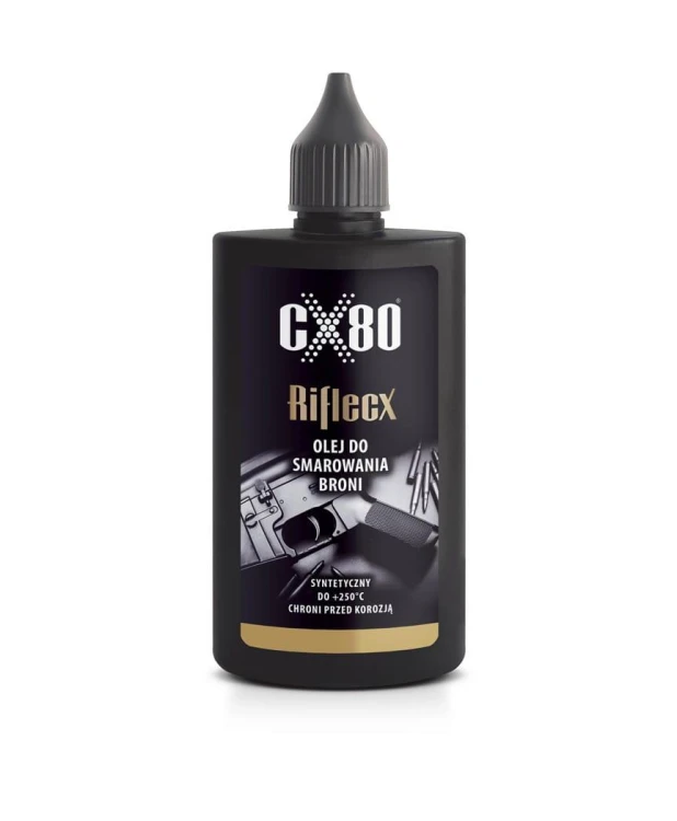 Olej do smarowania elementów ruchomych broni 100 ml Riflecx CX80-230280