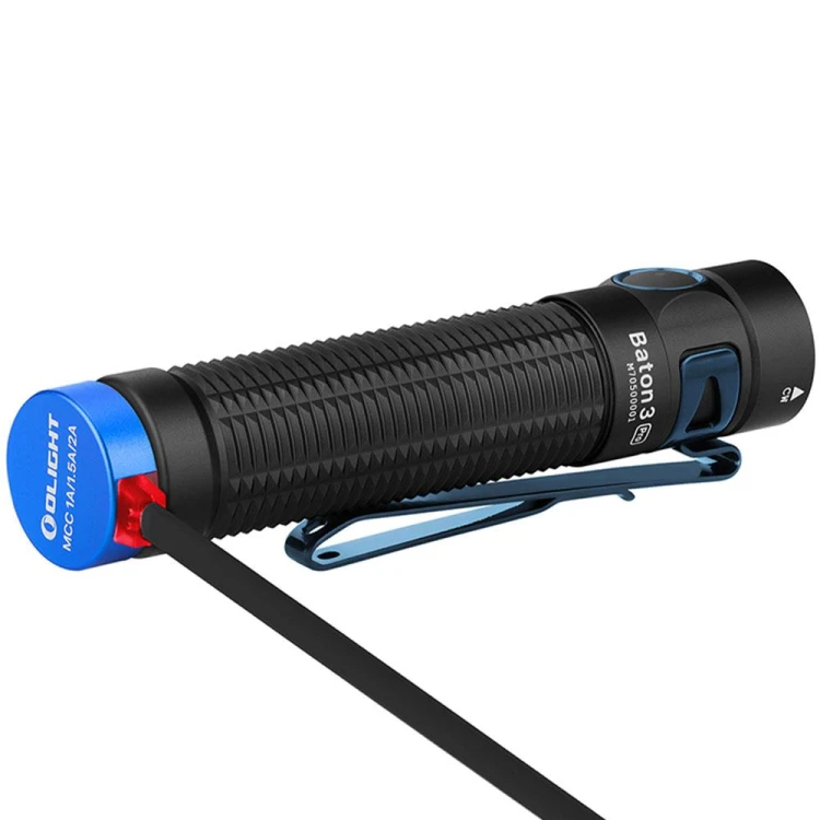Latarka Olight Baton 3 Pro Cool White Black 1500 lm akumulatorowa-230338