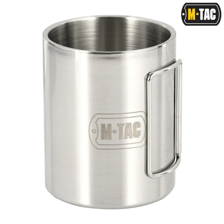 Kubek Termiczny 450 ml składany uchwyt stalowy-230395
