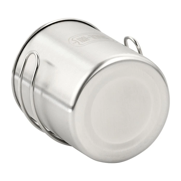 Kubek obozowy 450 ml składany uchwyt stalowy-230418