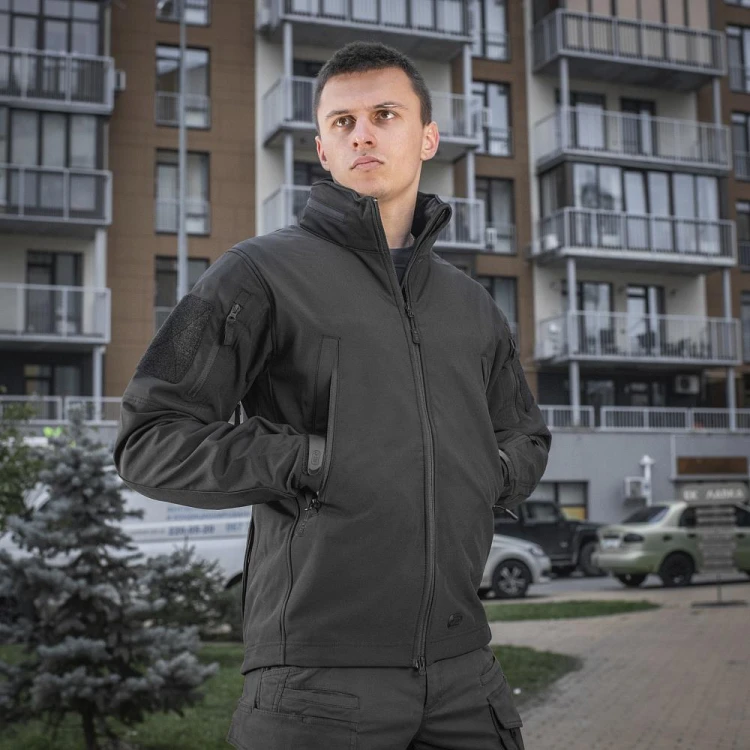 Kurtka Soft Shell M-Tac czarna-230445