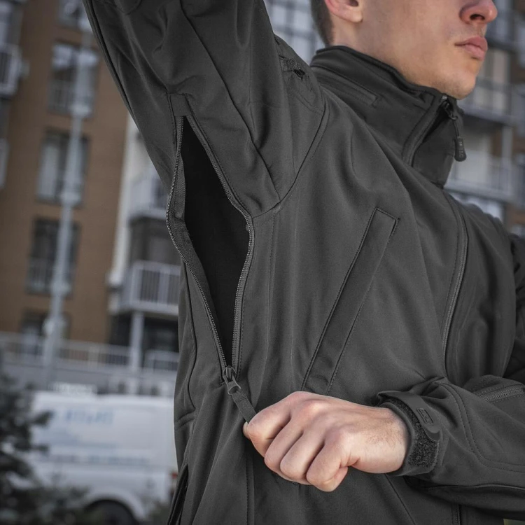 Kurtka Soft Shell M-Tac czarna-230448