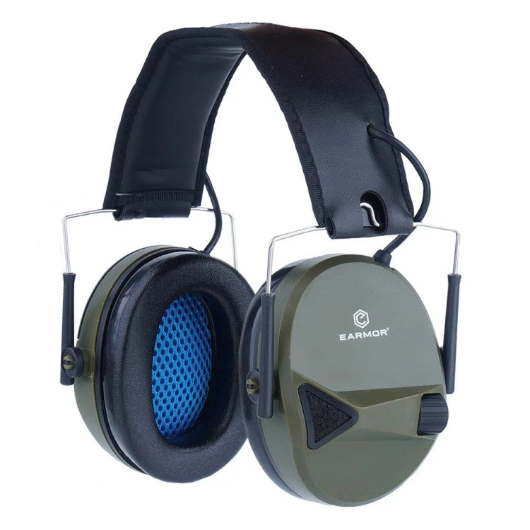 Słuchawki aktywne Earmor M30 Foliage Green ochronniki słuchu-230465