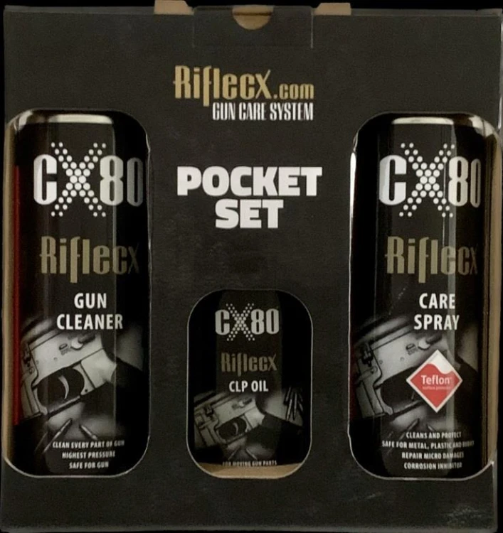 Riflecx Zestaw Pocket Set do konserwacji i czyszczenia broni palnej-230488